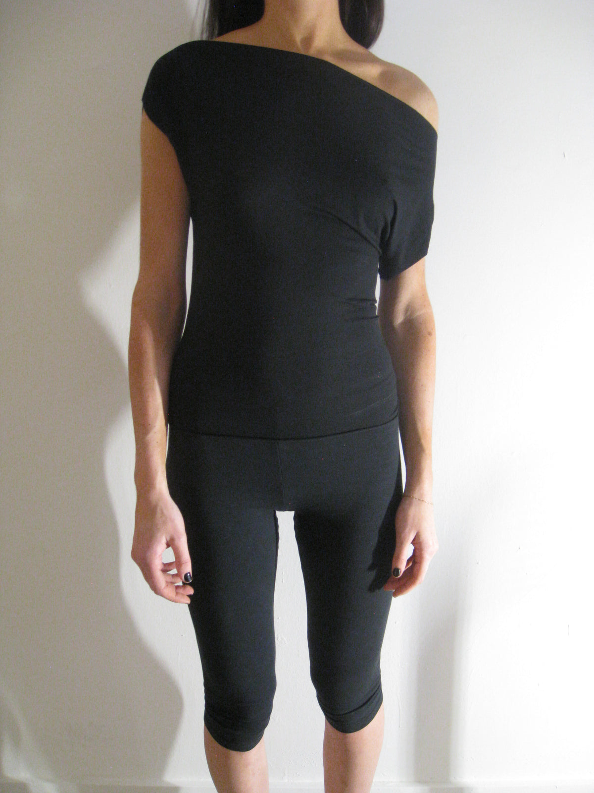 Midnight Off Shoulder Top