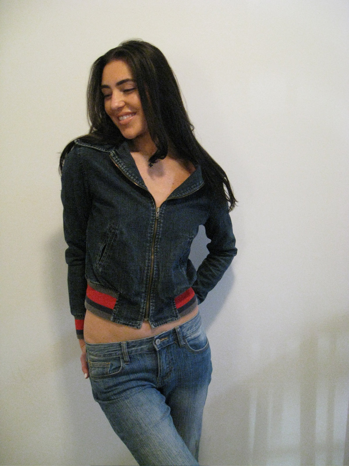 Denim Bomber Jacket
