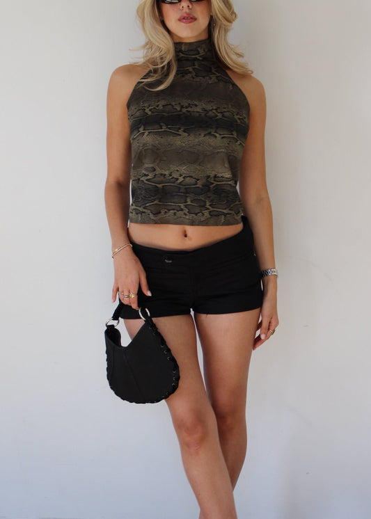 Dark Viper High Neck Top