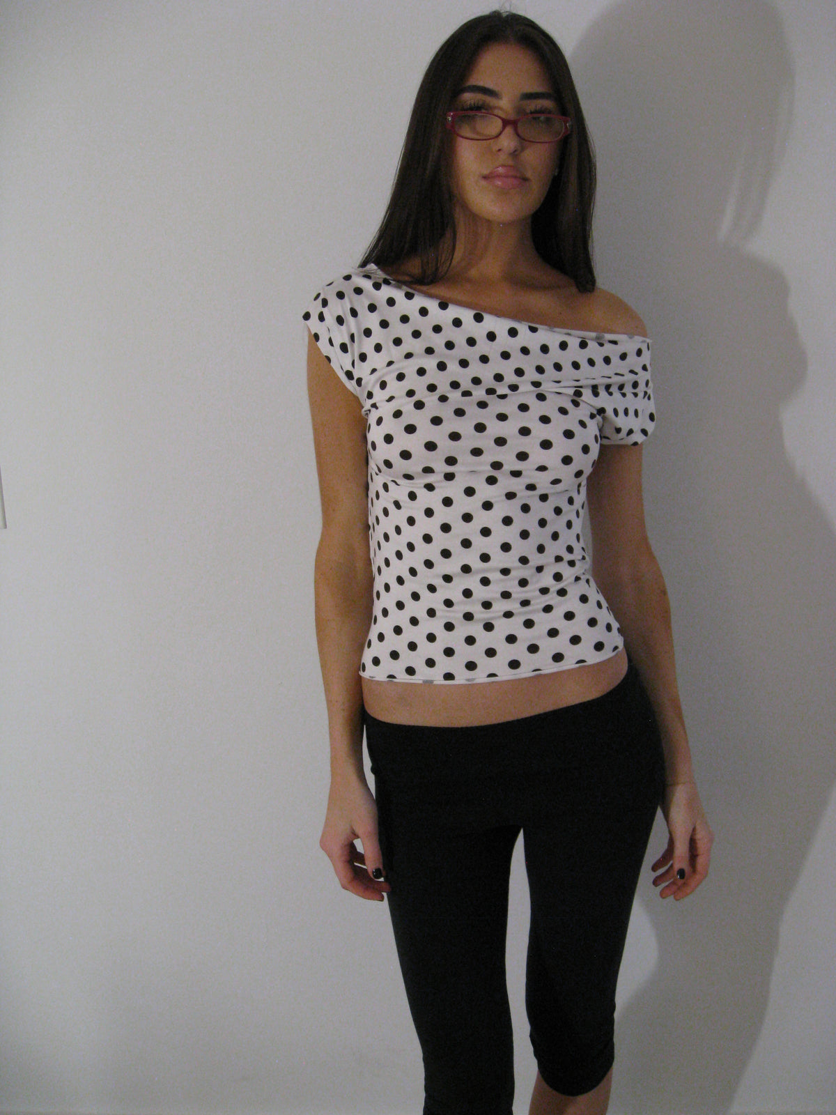 Dalmatian Off Shoulder Top