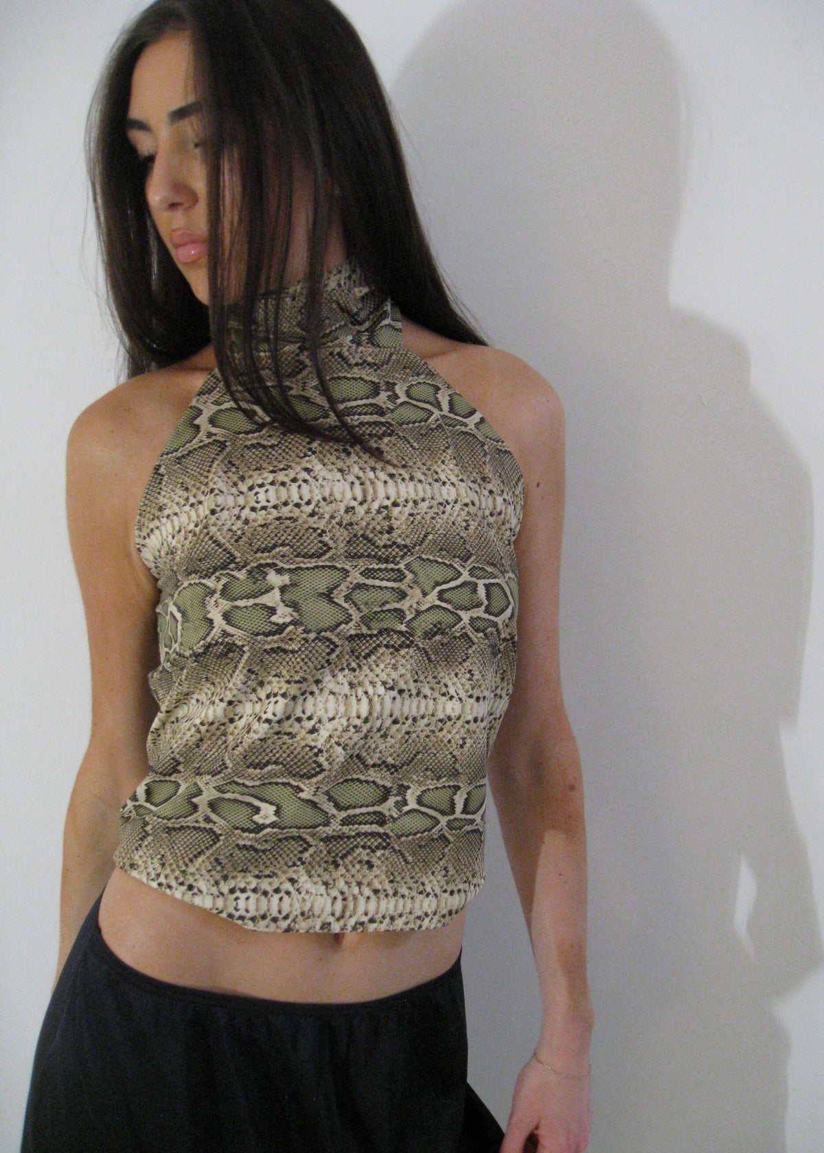 Light Viper High Neck Top