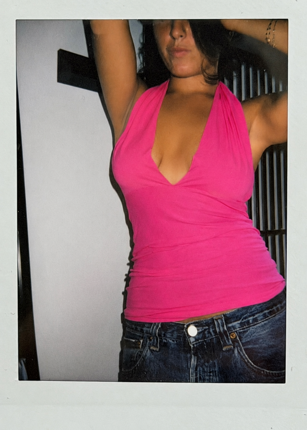 Hot Pink Halter Top