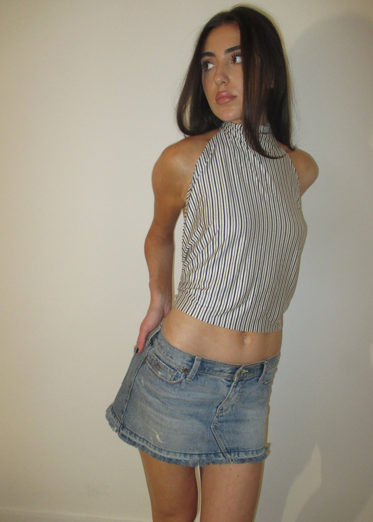 Downtown Lines High Neck Top