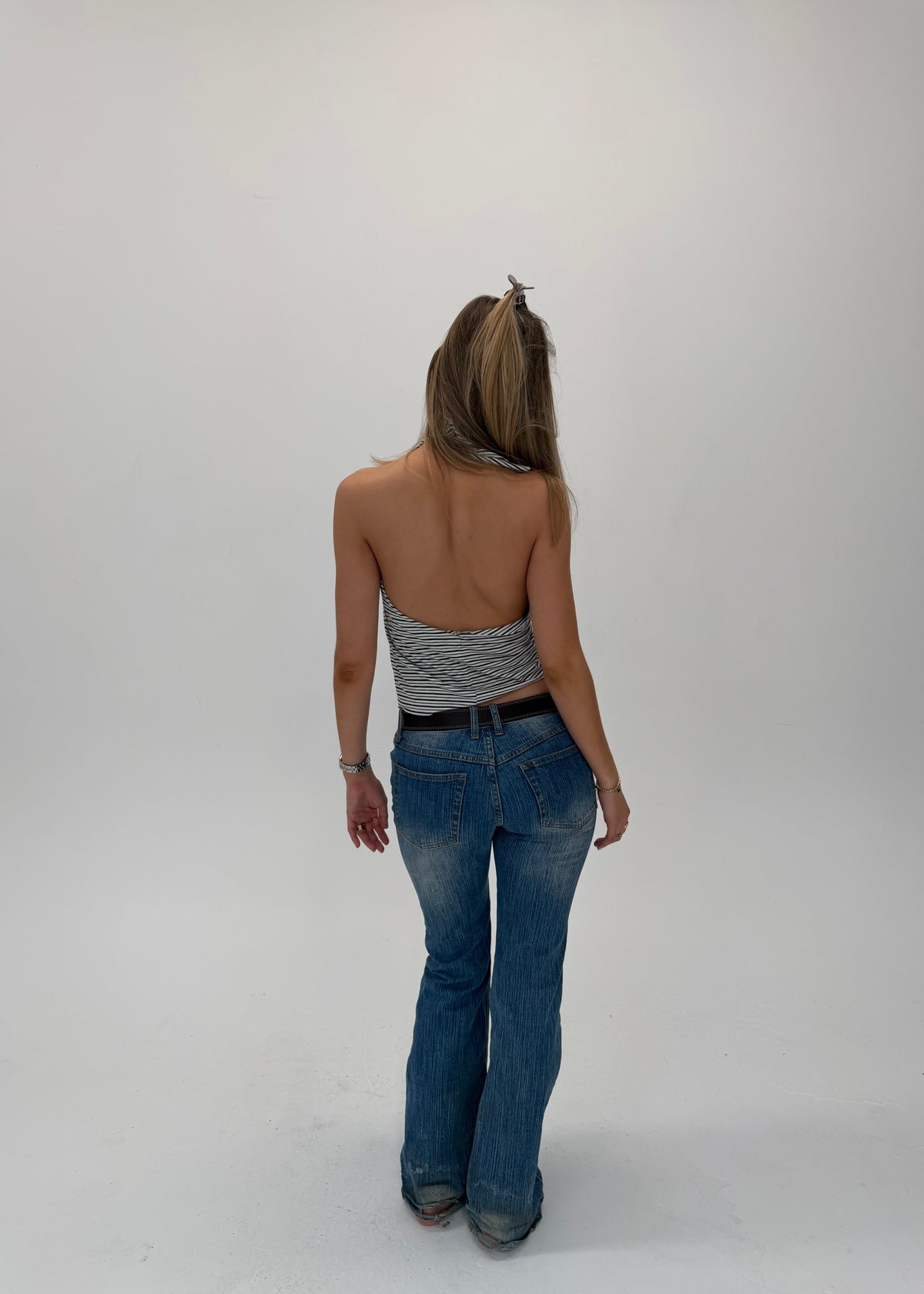 Downtown Lines High Neck Top