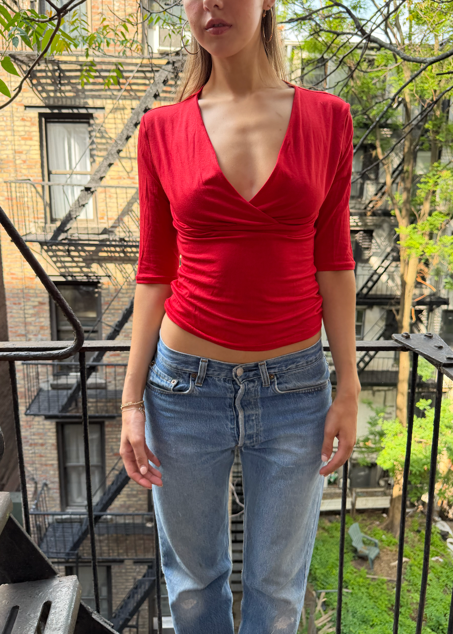 Cherry Red El Top